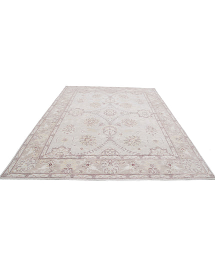 Serenity 8' 3" X 10' 10" Hand Knotted Wool Rug 8' 3" X 10' 10" (251 X 330) / Ivory / Wool