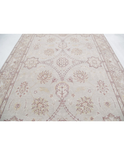 Serenity 8' 3" X 10' 10" Hand Knotted Wool Rug 8' 3" X 10' 10" (251 X 330) / Ivory / Wool