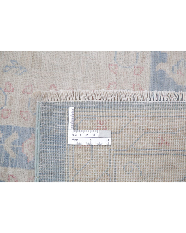 Serenity 7' 9" X 9' 2" Hand Knotted Wool Rug 7' 9" X 9' 2" (236 X 280) / Blue / Wool