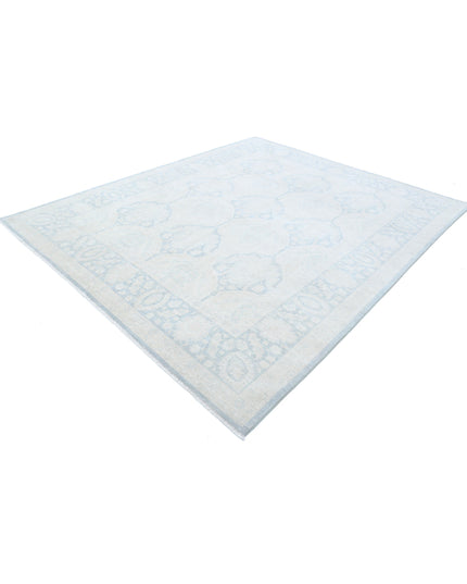 Serenity 8' 0" X 9' 8" Hand Knotted Wool Rug 8' 0" X 9' 8" (244 X 295) / Grey / Wool