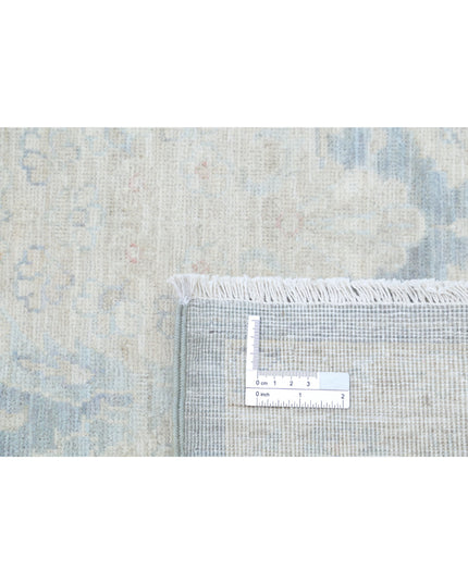 Serenity 8' 0" X 9' 8" Hand Knotted Wool Rug 8' 0" X 9' 8" (244 X 295) / Grey / Wool