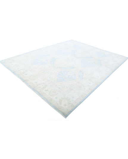 Serenity 8' 2" X 10' 5" Hand Knotted Wool Rug 8' 2" X 10' 5" (249 X 318) / Blue / Wool