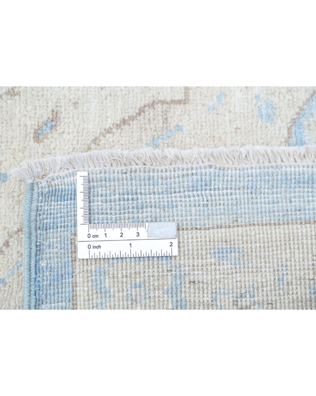 Serenity 8' 2" X 10' 5" Hand Knotted Wool Rug 8' 2" X 10' 5" (249 X 318) / Blue / Wool