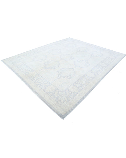 Serenity 8' 3" X 9' 9" Hand Knotted Wool Rug 8' 3" X 9' 9" (251 X 297) / Grey / Wool