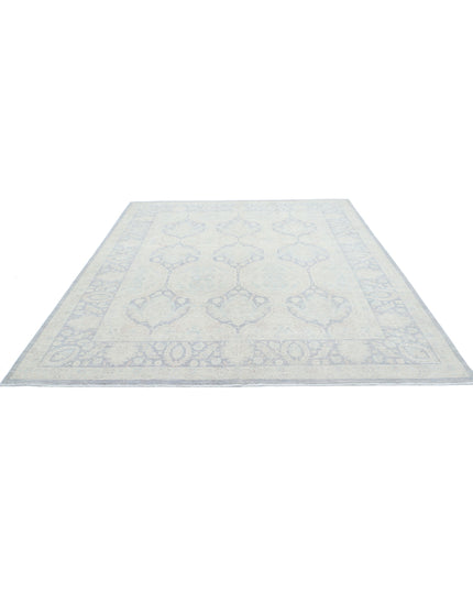 Serenity 8' 3" X 9' 9" Hand Knotted Wool Rug 8' 3" X 9' 9" (251 X 297) / Grey / Wool