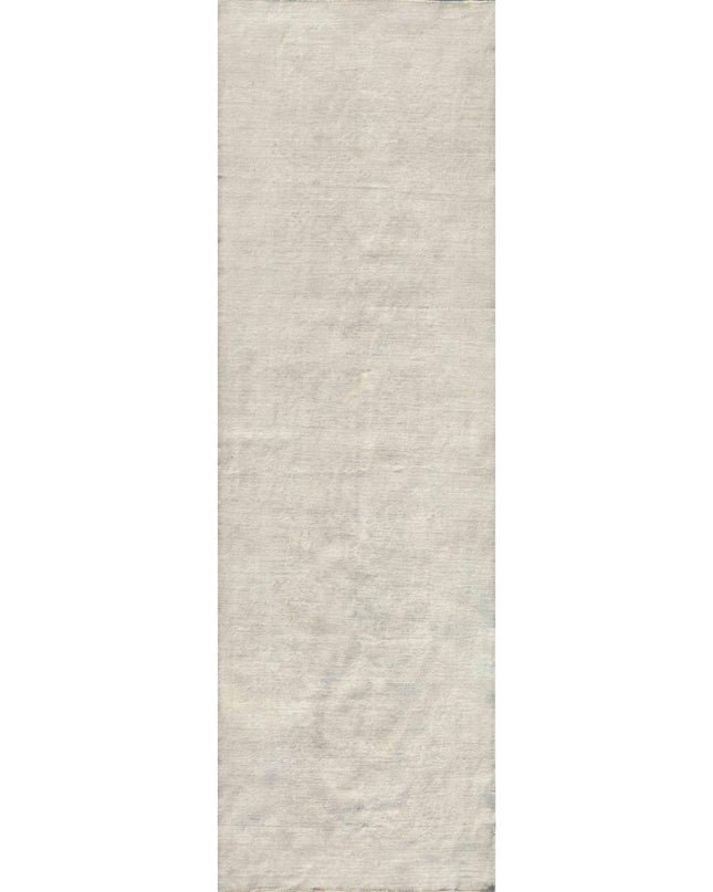 Serenity 4' 8" X 14' 8" Hand Knotted Wool Rug 4' 8" X 14' 8" (142 X 447) / Ivory / Wool