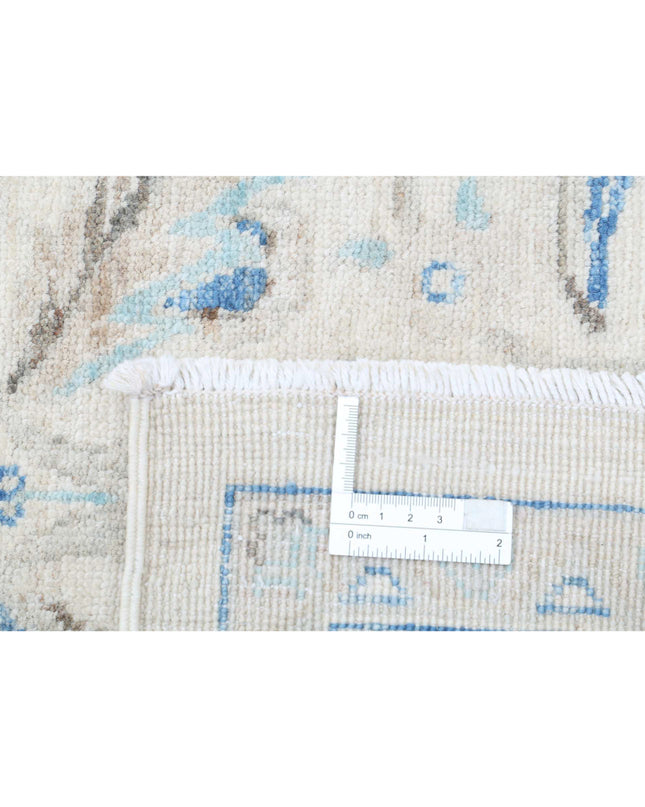 Serenity 8' 0" X 9' 0" Hand Knotted Wool Rug 8' 0" X 9' 0" (244 X 274) / Ivory / Wool