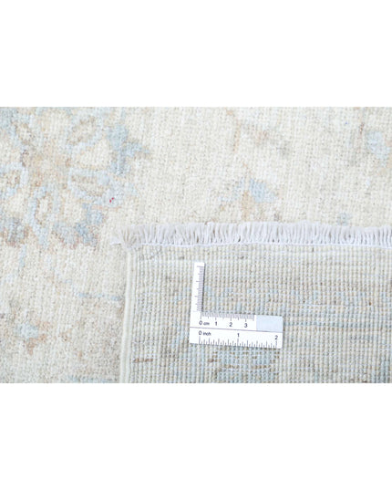 Serenity 2' 7" X 8' 5" Hand Knotted Wool Rug 2' 7" X 8' 5" (79 X 257) / Ivory / Wool