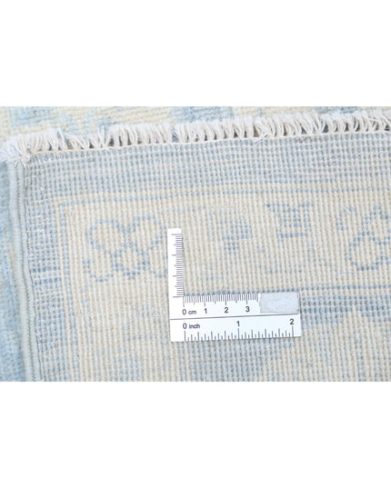 Serenity 5' 11" X 8' 8" Hand Knotted Wool Rug 5' 11" X 8' 8" (180 X 264) / Blue / Wool