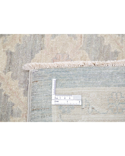 Serenity 17' 8" X 22' 0" Hand Knotted Wool Rug 17' 8" X 22' 0" (539 X 671) / Grey / Wool