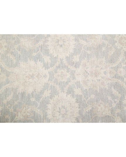 Serenity 17' 8" X 22' 0" Hand Knotted Wool Rug 17' 8" X 22' 0" (539 X 671) / Grey / Wool