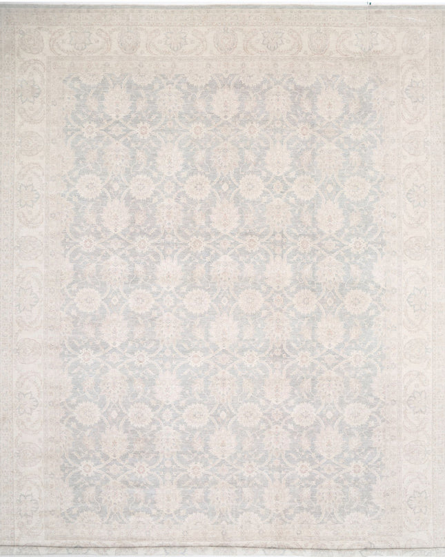 Serenity 17' 8" X 22' 0" Hand Knotted Wool Rug 17' 8" X 22' 0" (539 X 671) / Grey / Wool