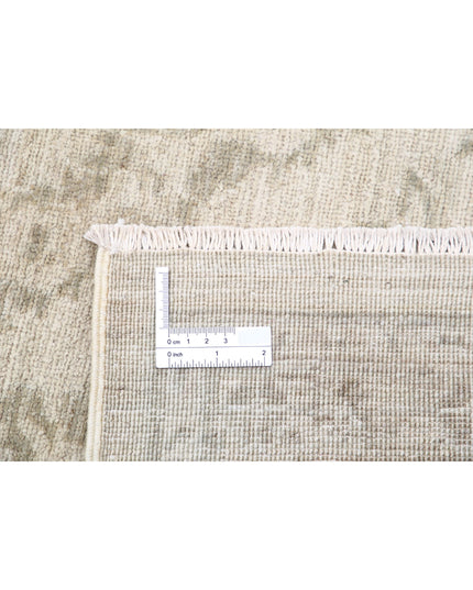 Serenity 9' 9" X 12' 10" Hand Knotted Wool Rug 9' 9" X 12' 10" (297 X 391) / Ivory / Wool