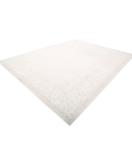 Serenity 10' 4" X 13' 7" Hand Knotted Wool Rug 10' 4" X 13' 7" (315 X 414) / Ivory / Wool