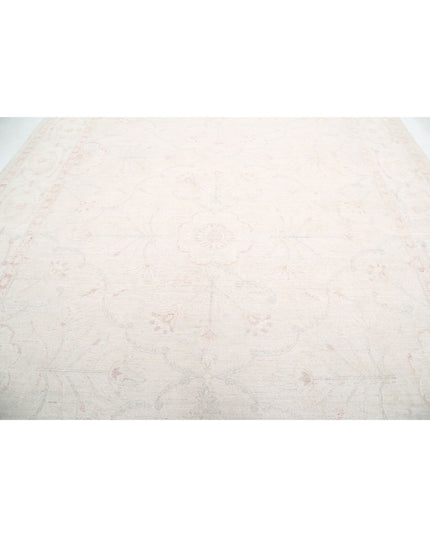 Serenity 10' 4" X 13' 7" Hand Knotted Wool Rug 10' 4" X 13' 7" (315 X 414) / Ivory / Wool