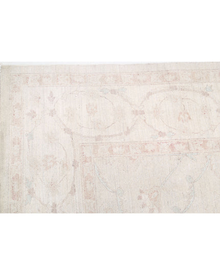 Serenity 10' 4" X 13' 7" Hand Knotted Wool Rug 10' 4" X 13' 7" (315 X 414) / Ivory / Wool
