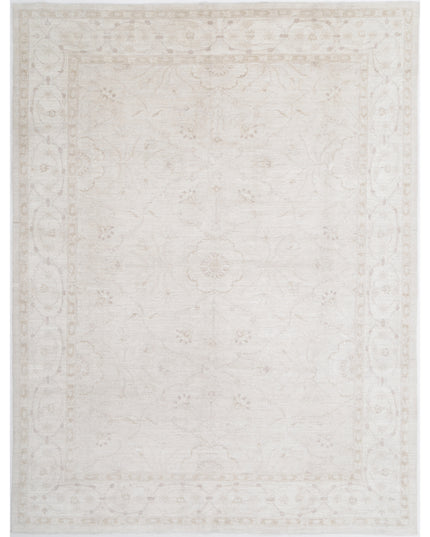 Serenity 10' 4" X 13' 7" Hand Knotted Wool Rug 10' 4" X 13' 7" (315 X 414) / Ivory / Wool