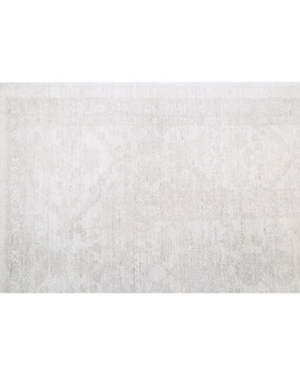 Serenity 10' 2" X 13' 4" Hand Knotted Wool Rug 10' 2" X 13' 4" (310 X 406) / Ivory / Wool