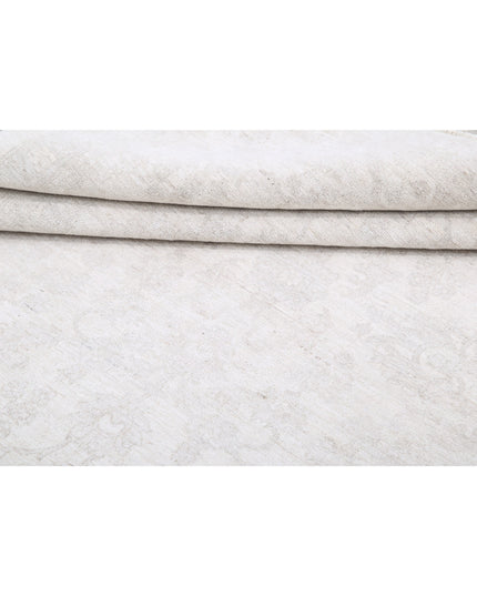 Serenity 10' 2" X 13' 4" Hand Knotted Wool Rug 10' 2" X 13' 4" (310 X 406) / Ivory / Wool
