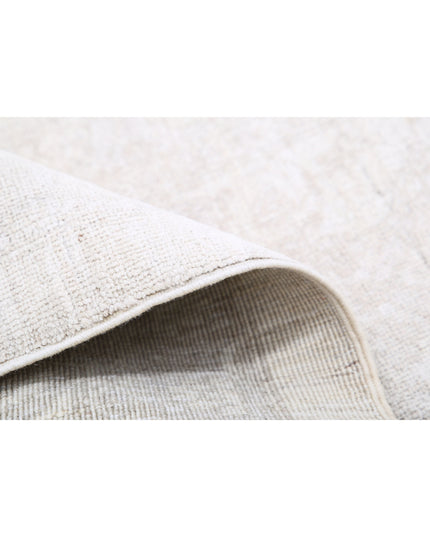 Serenity 10' 2" X 13' 4" Hand Knotted Wool Rug 10' 2" X 13' 4" (310 X 406) / Ivory / Wool