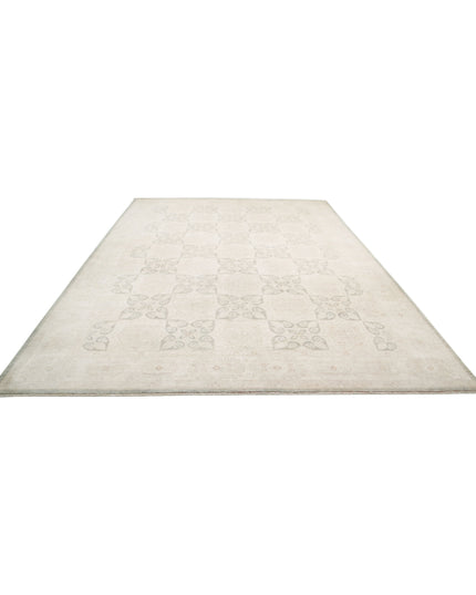Serenity 9' 10" X 13' 5" Hand Knotted Wool Rug 9' 10" X 13' 5" (300 X 409) / Taupe / Wool