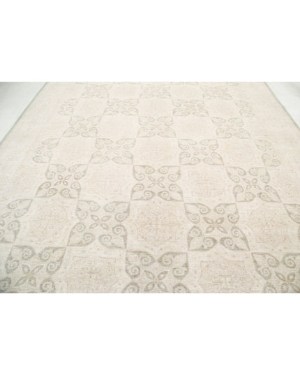 Serenity 9' 10" X 13' 5" Hand Knotted Wool Rug 9' 10" X 13' 5" (300 X 409) / Taupe / Wool