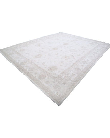 Serenity 11' 4" X 14' 0" Hand Knotted Wool Rug 11' 4" X 14' 0" (345 X 427) / Ivory / Wool
