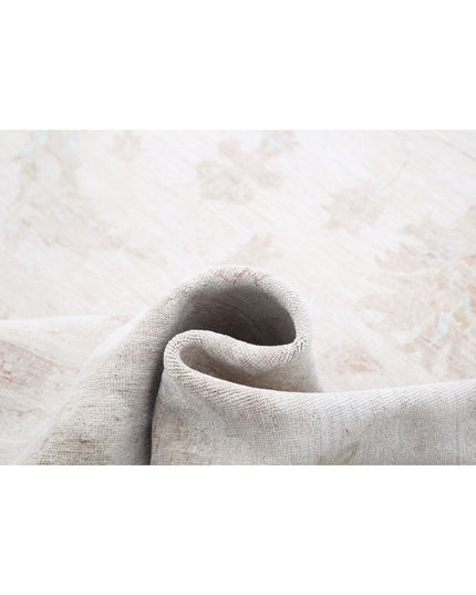 Serenity 11' 4" X 14' 0" Hand Knotted Wool Rug 11' 4" X 14' 0" (345 X 427) / Ivory / Wool