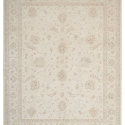 Serenity 11' 4" X 14' 0" Hand Knotted Wool Rug 11' 4" X 14' 0" (345 X 427) / Ivory / Wool