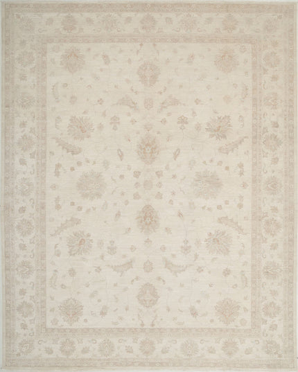 Serenity 11' 4" X 14' 0" Hand Knotted Wool Rug 11' 4" X 14' 0" (345 X 427) / Ivory / Wool