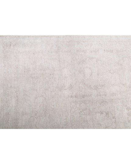 Serenity 13' 0" X 16' 10" Hand Knotted Wool Rug 13' 0" X 16' 10" (396 X 513) / Ivory / Wool