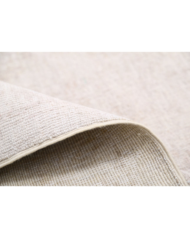 Serenity 13' 0" X 16' 10" Hand Knotted Wool Rug 13' 0" X 16' 10" (396 X 513) / Ivory / Wool