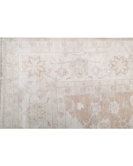Serenity 12' 10" X 18' 3" Hand Knotted Wool Rug 12' 10" X 18' 3" (391 X 556) / Taupe / Wool