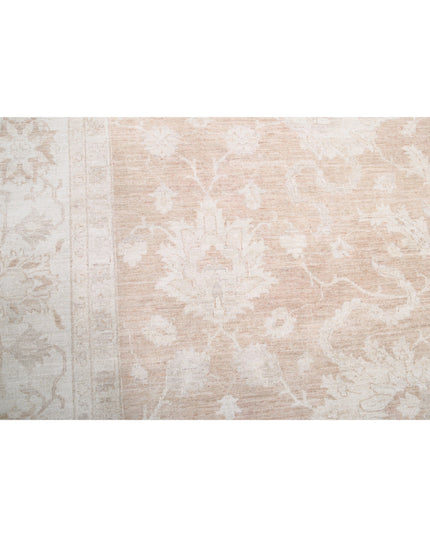 Serenity 12' 10" X 18' 3" Hand Knotted Wool Rug 12' 10" X 18' 3" (391 X 556) / Taupe / Wool