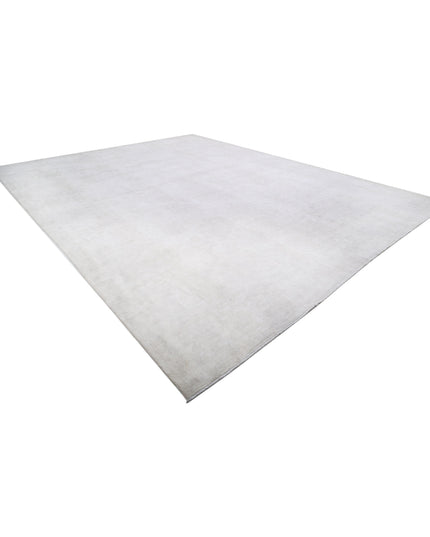 Serenity 14' 7" X 18' 11" Hand Knotted Wool Rug 14' 7" X 18' 11" (444 X 577) / Ivory / Wool