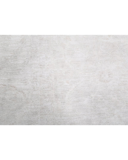 Serenity 14' 7" X 18' 11" Hand Knotted Wool Rug 14' 7" X 18' 11" (444 X 577) / Ivory / Wool