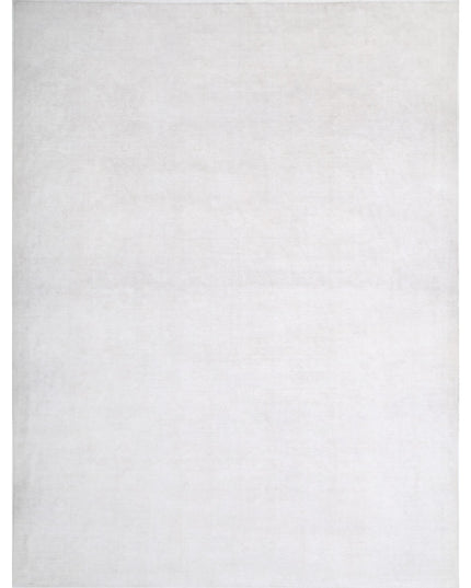Serenity 14' 7" X 18' 11" Hand Knotted Wool Rug 14' 7" X 18' 11" (444 X 577) / Ivory / Wool