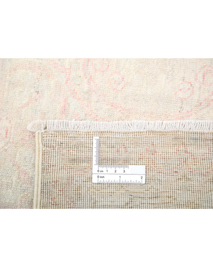 Serenity 3' 11" X 11' 0" Hand Knotted Wool Rug 3' 11" X 11' 0" (119 X 335) / Ivory / Wool