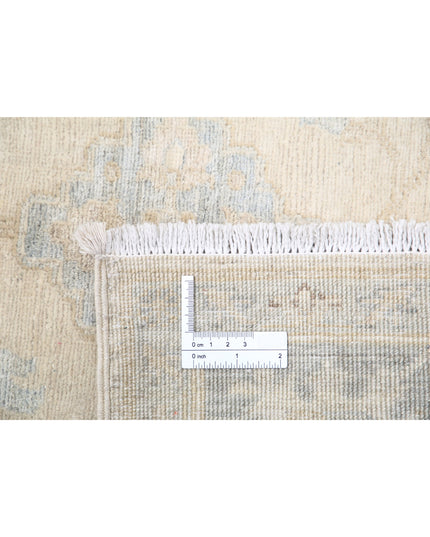 Serenity 4' 1" X 15' 0" Hand Knotted Wool Rug 4' 1" X 15' 0" (124 X 457) / Ivory / Wool