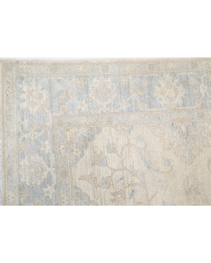 Serenity 4' 1" X 15' 0" Hand Knotted Wool Rug 4' 1" X 15' 0" (124 X 457) / Ivory / Wool