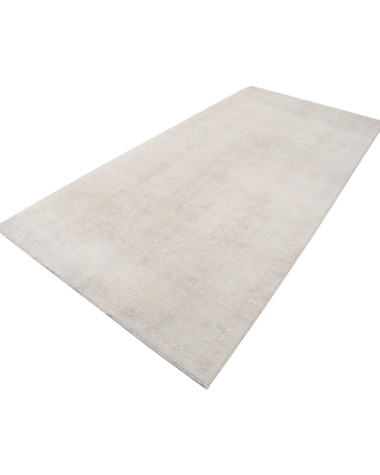 Serenity 5' 2" X 10' 6" Hand Knotted Wool Rug 5' 2" X 10' 6" (158 X 320) / Ivory / Wool