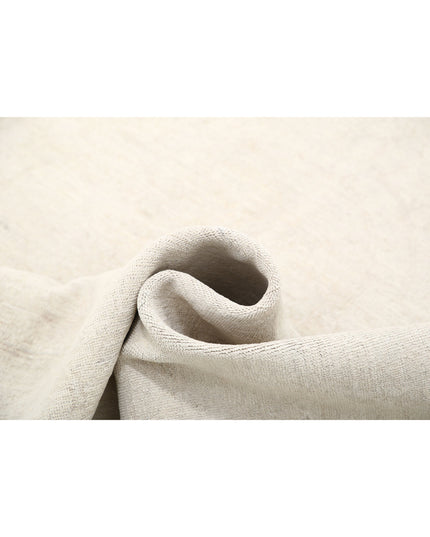 Serenity 5' 2" X 10' 6" Hand Knotted Wool Rug 5' 2" X 10' 6" (158 X 320) / Ivory / Wool