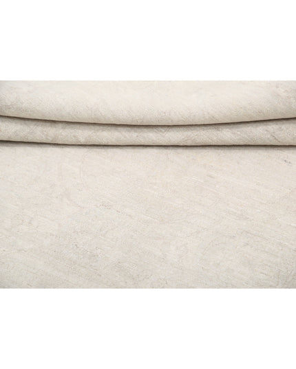 Serenity 5' 2" X 10' 6" Hand Knotted Wool Rug 5' 2" X 10' 6" (158 X 320) / Ivory / Wool