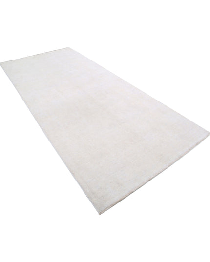 Serenity 4' 9" X 10' 9" Hand Knotted Wool Rug 4' 9" X 10' 9" (145 X 328) / Grey / Wool