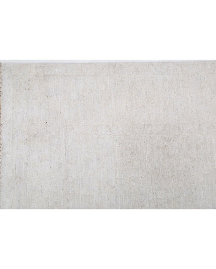 Serenity 4' 9" X 10' 9" Hand Knotted Wool Rug 4' 9" X 10' 9" (145 X 328) / Grey / Wool