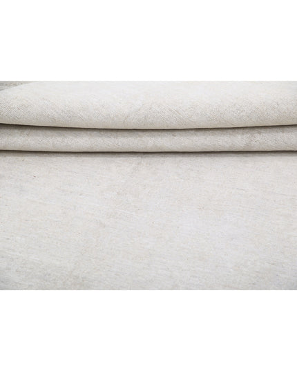 Serenity 4' 9" X 10' 9" Hand Knotted Wool Rug 4' 9" X 10' 9" (145 X 328) / Grey / Wool