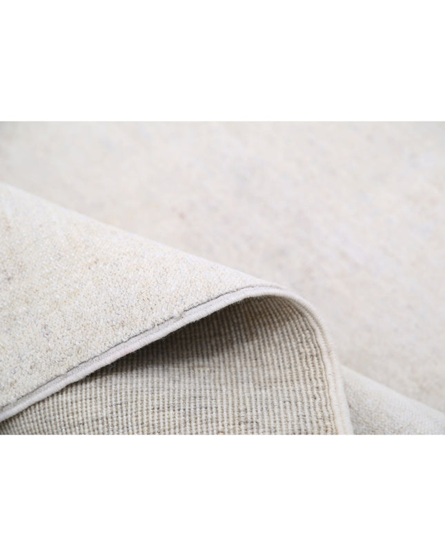 Serenity 4' 9" X 10' 9" Hand Knotted Wool Rug 4' 9" X 10' 9" (145 X 328) / Grey / Wool