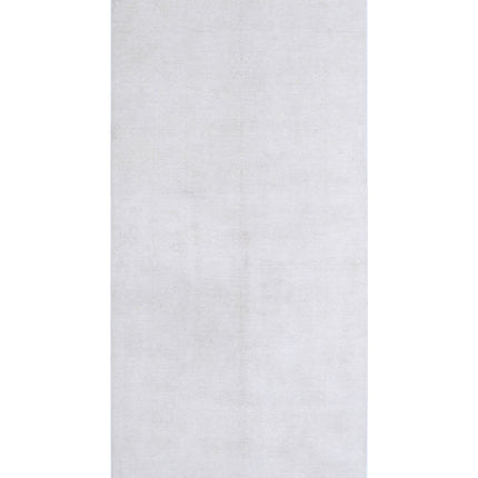 Serenity 4' 9" X 10' 9" Hand Knotted Wool Rug 4' 9" X 10' 9" (145 X 328) / Grey / Wool