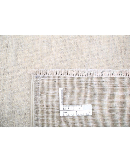 Serenity 4' 9" X 14' 8" Hand Knotted Wool Rug 4' 9" X 14' 8" (145 X 447) / Ivory / Wool