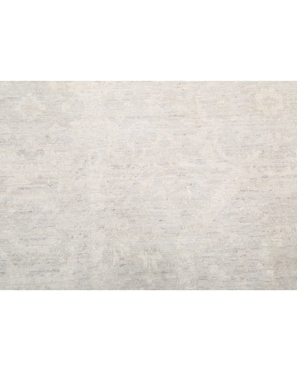 Serenity 4' 9" X 14' 8" Hand Knotted Wool Rug 4' 9" X 14' 8" (145 X 447) / Ivory / Wool